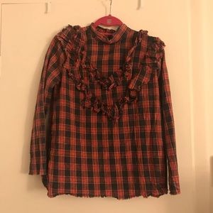 Zara flannel shirt